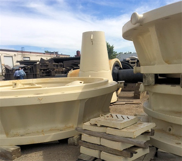 Allis Chalmers 54" X 74" Superior Gyratory Crusher, 1000 Hp)
